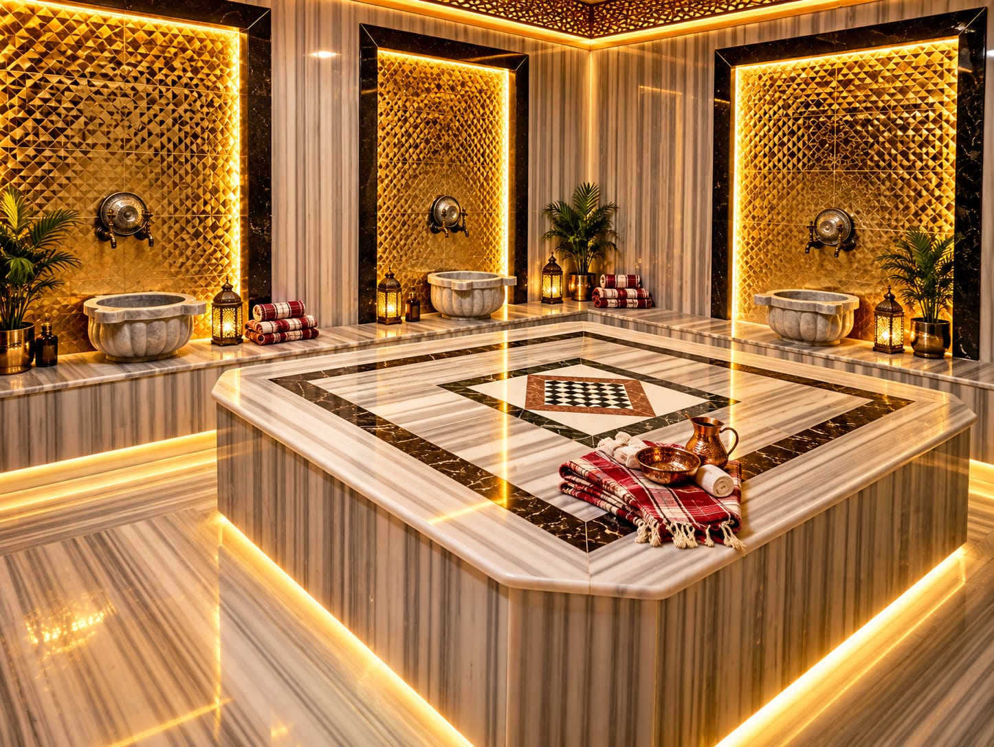 Karaca Gold Spa geleneksel hamamı