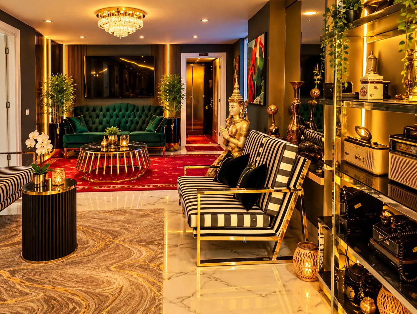 Karaca Gold Spa dinlenme salonu
